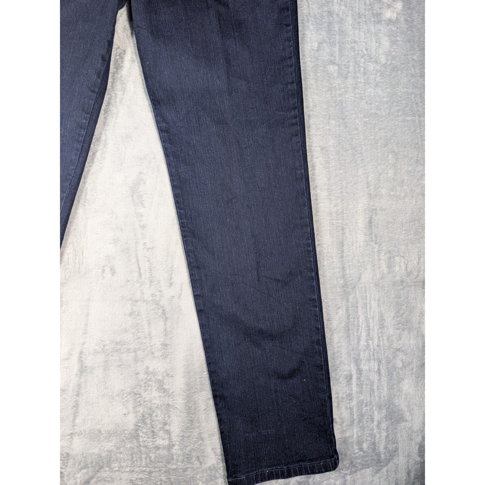 Gloria Vanderbilt Amanda High Rise Tapered Jeans Dark Wash Blue Womens Size 10L - Picture 8 of 13